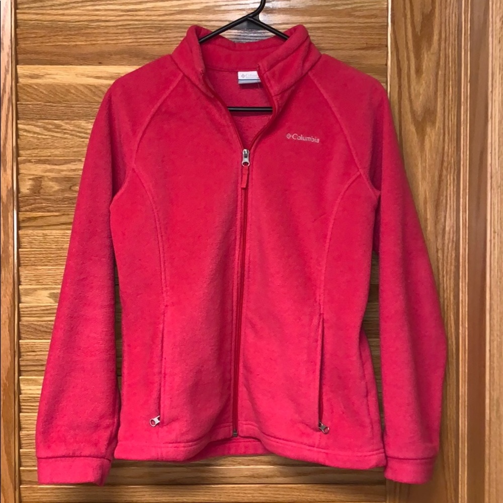 Columbia fleece zip-up